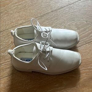 Josmo boys 1  White Lace-Up Shoes loafers dress Preowned communion